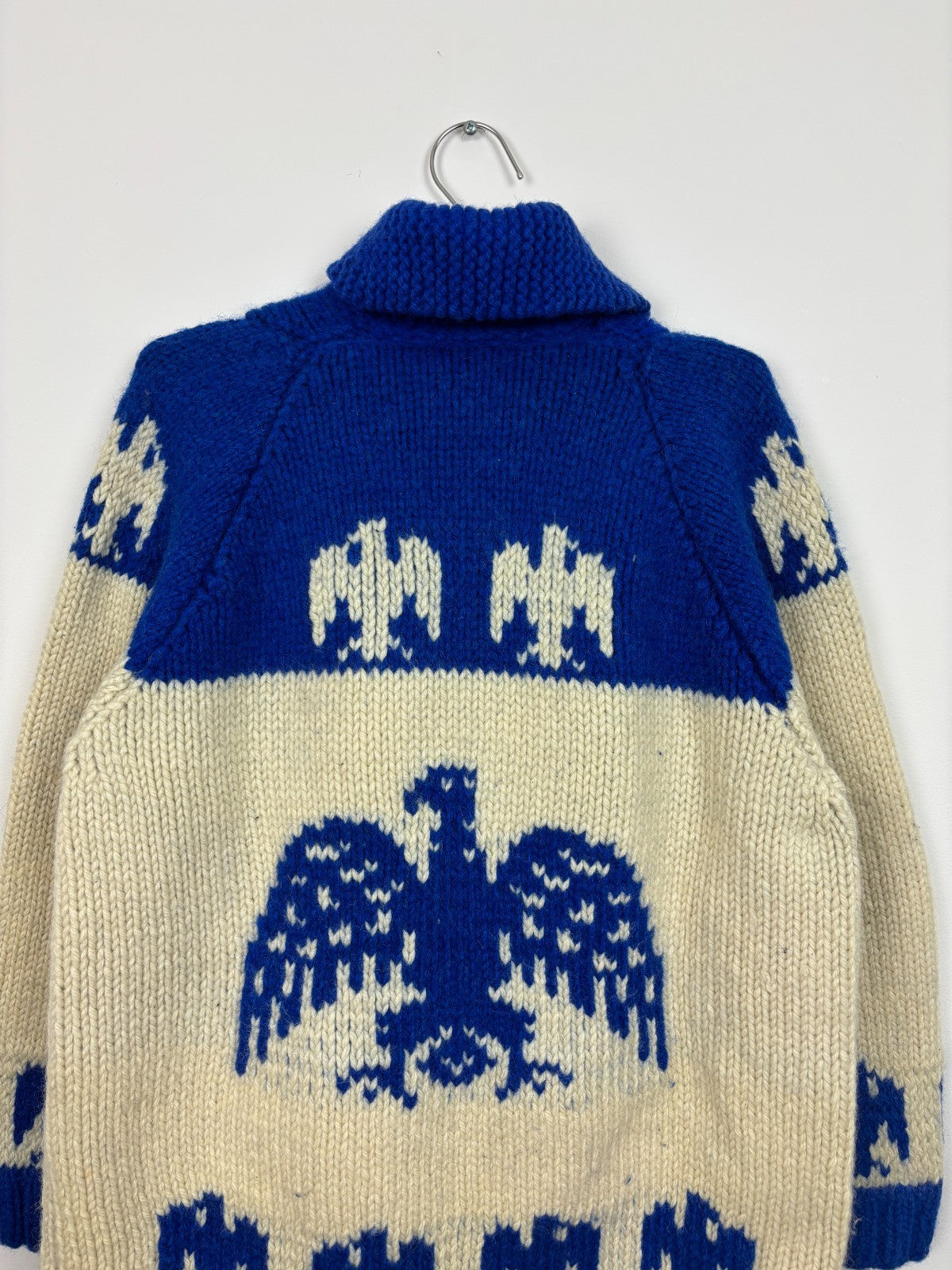1960s Vintage Hand Knit Cowichan Sweater