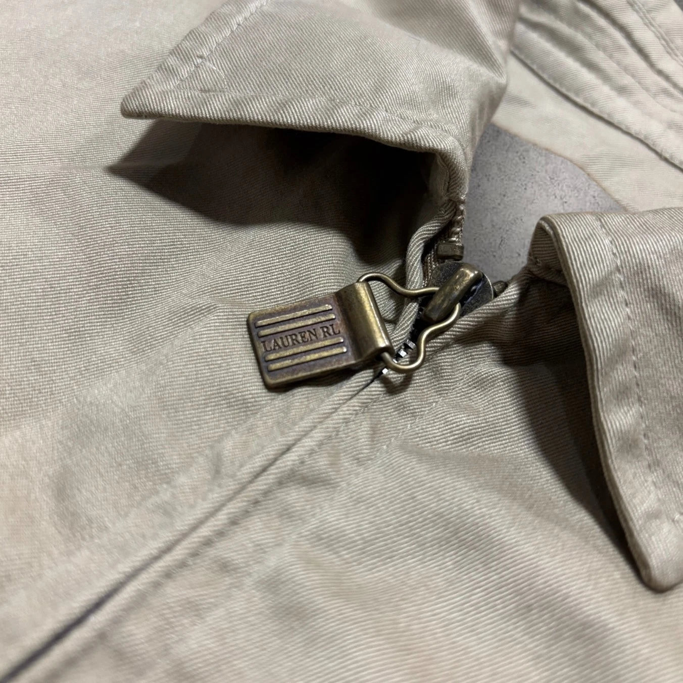 Vintage Ralph Lauren Safari Utility Jacket - Size Small - Polo Khaki Beige Coat