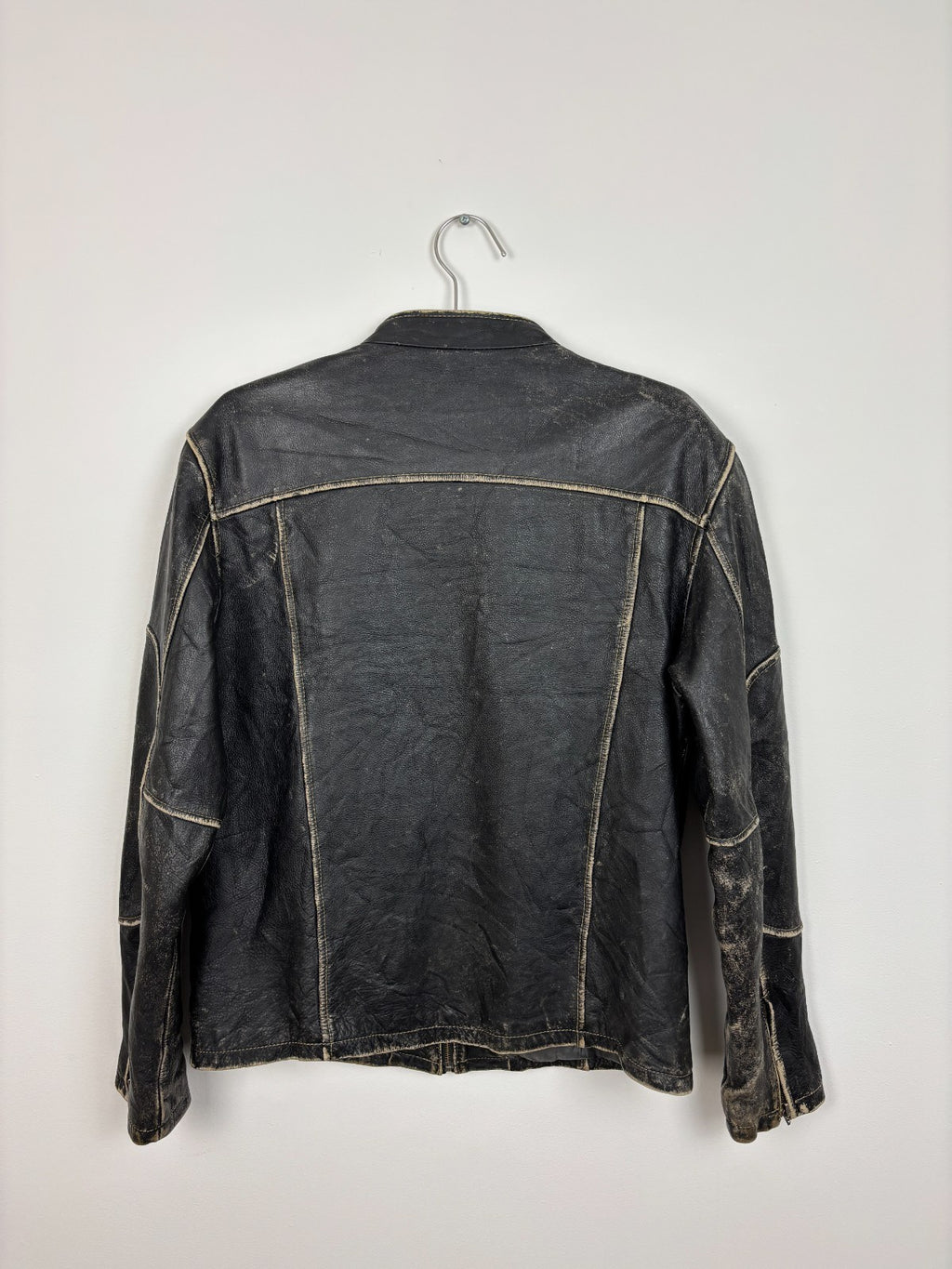 1990s Vintage Danier Leather Biker Jacket