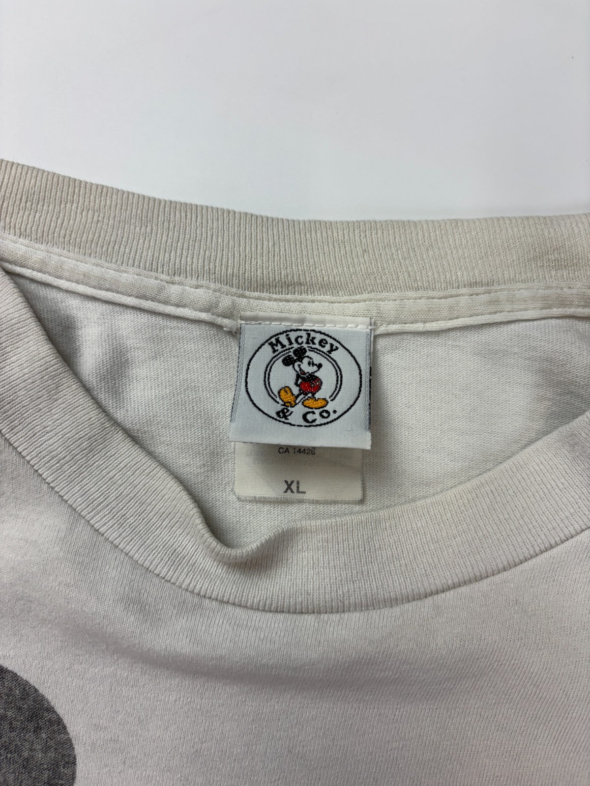 Vintage Disney Mickey Mouse Cropped Tee