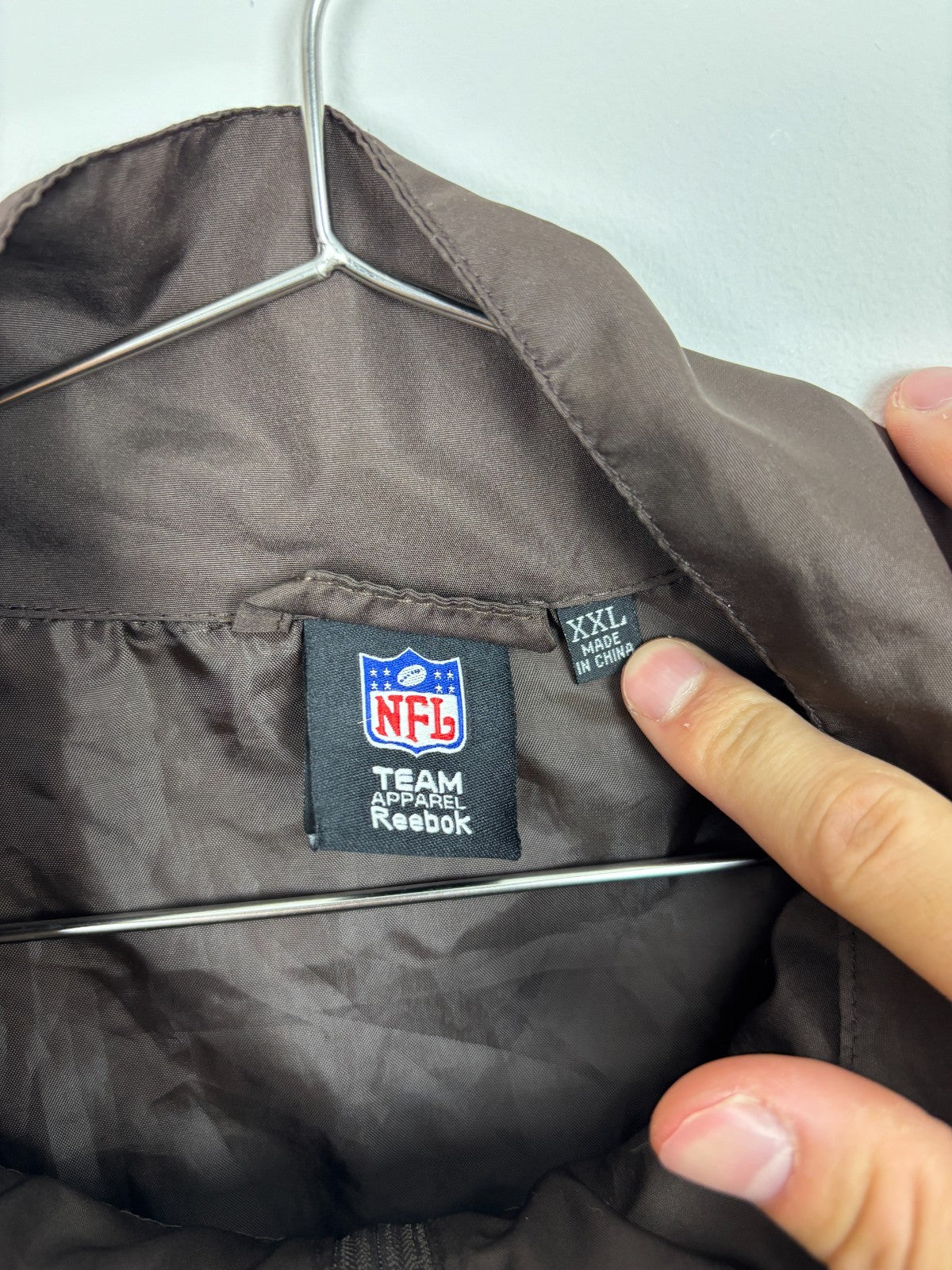 Vintage Reebok Cleveland Browns Windbreaker Jacket