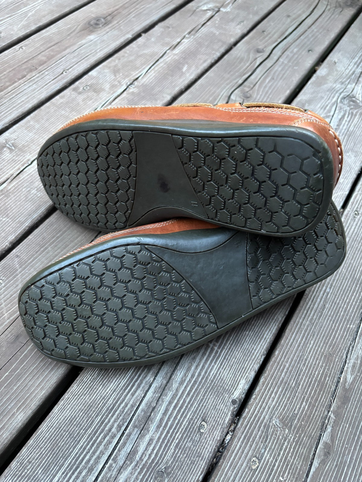 Vintage Leather Boat Shoes