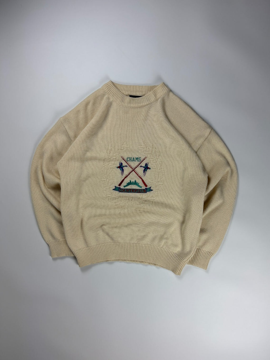 Vintage Chams Country Club Knit Sweater