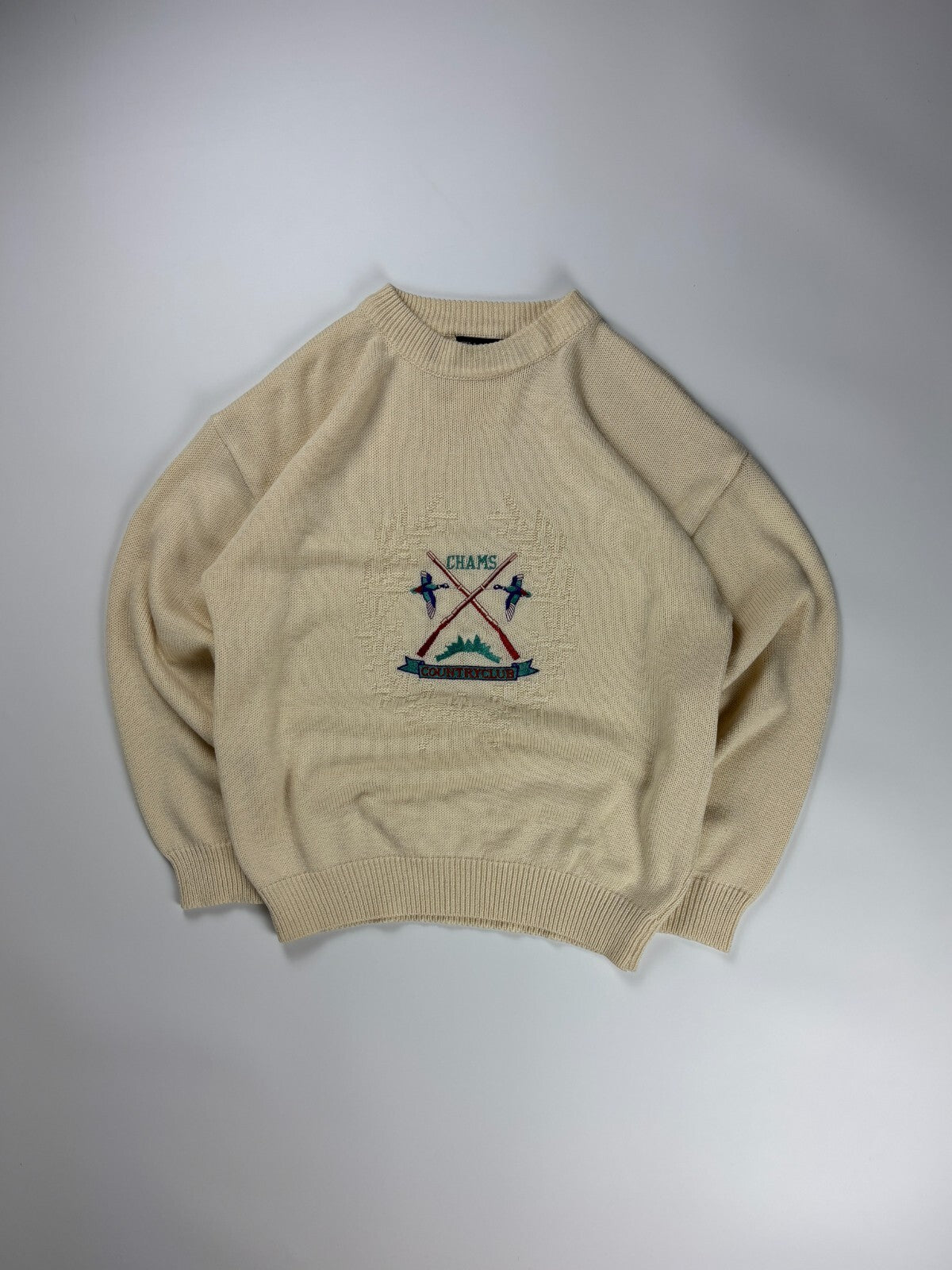 Vintage Chams Country Club Knit Sweater