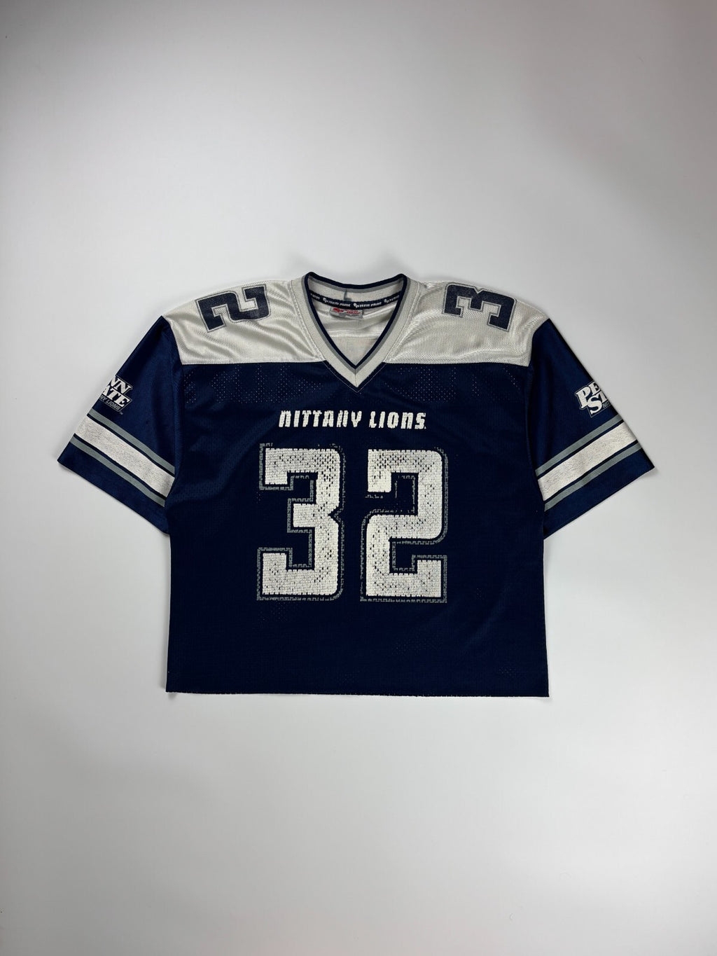 Vintage Penn State University Cropped Football Jersey