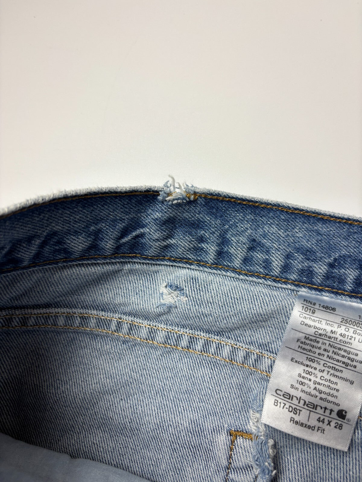 Vintage Carhartt Workwear Denim Jeans