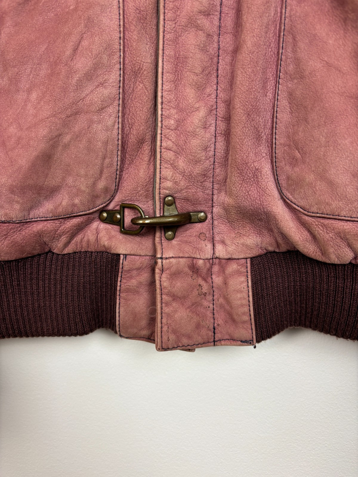 1990s Vintage International Outerwear Suede Bomber Jacket