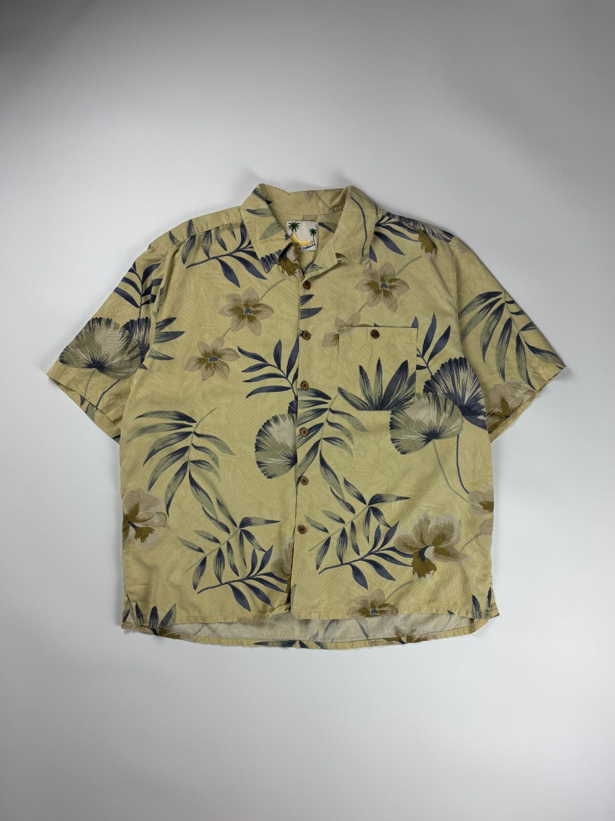 Vintage Banana Cabana Hawaiian Button Up Shirt