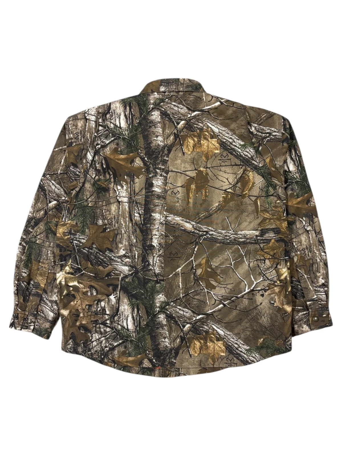 Vintage Carhartt Real Tree Jacket - XL - Button Up Insulated Workwear Coat