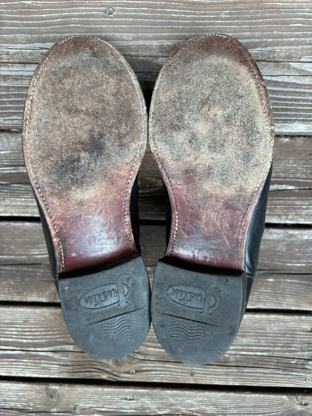 Vintage Justin Roper Cowboy Boots