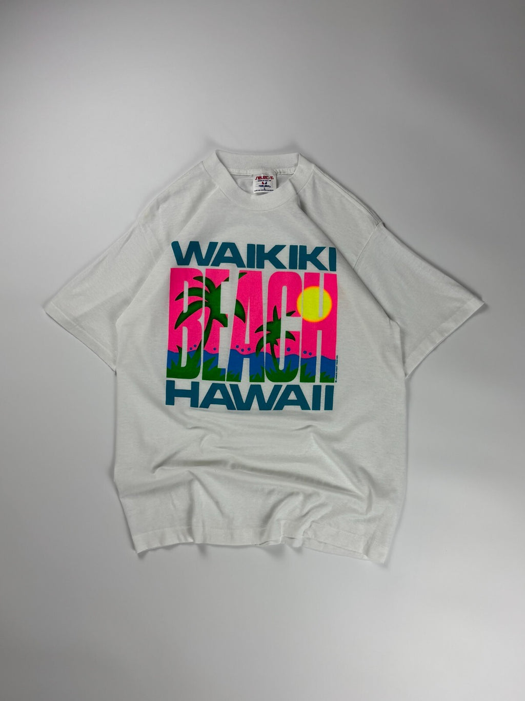 Vintage Hawaii Waikiki Beach Tee