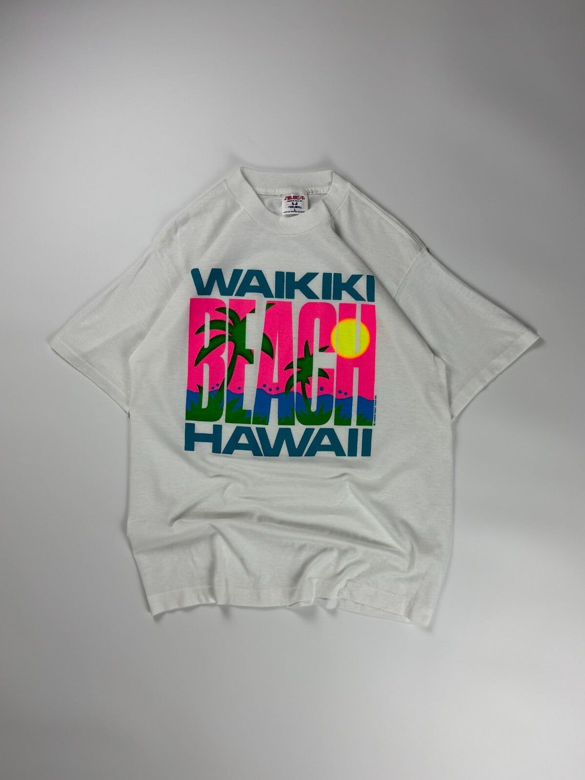 Vintage Hawaii Waikiki Beach Tee