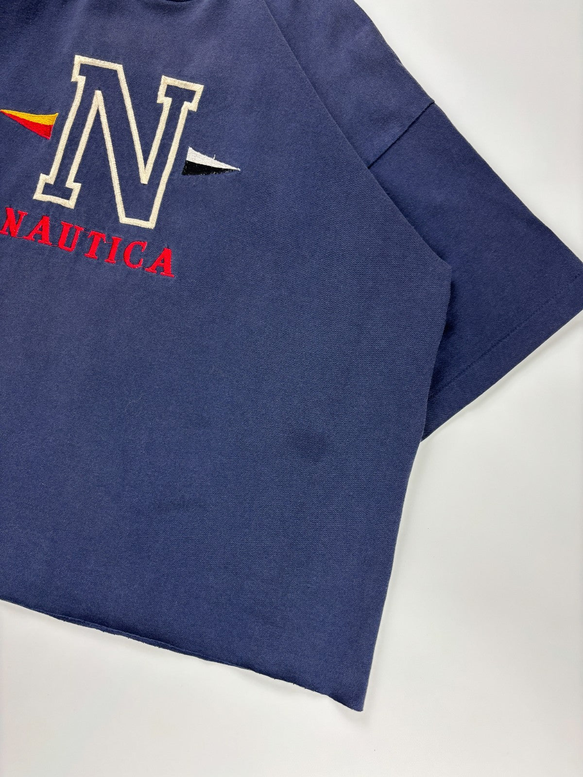 Vintage Nautica Cropped Tee