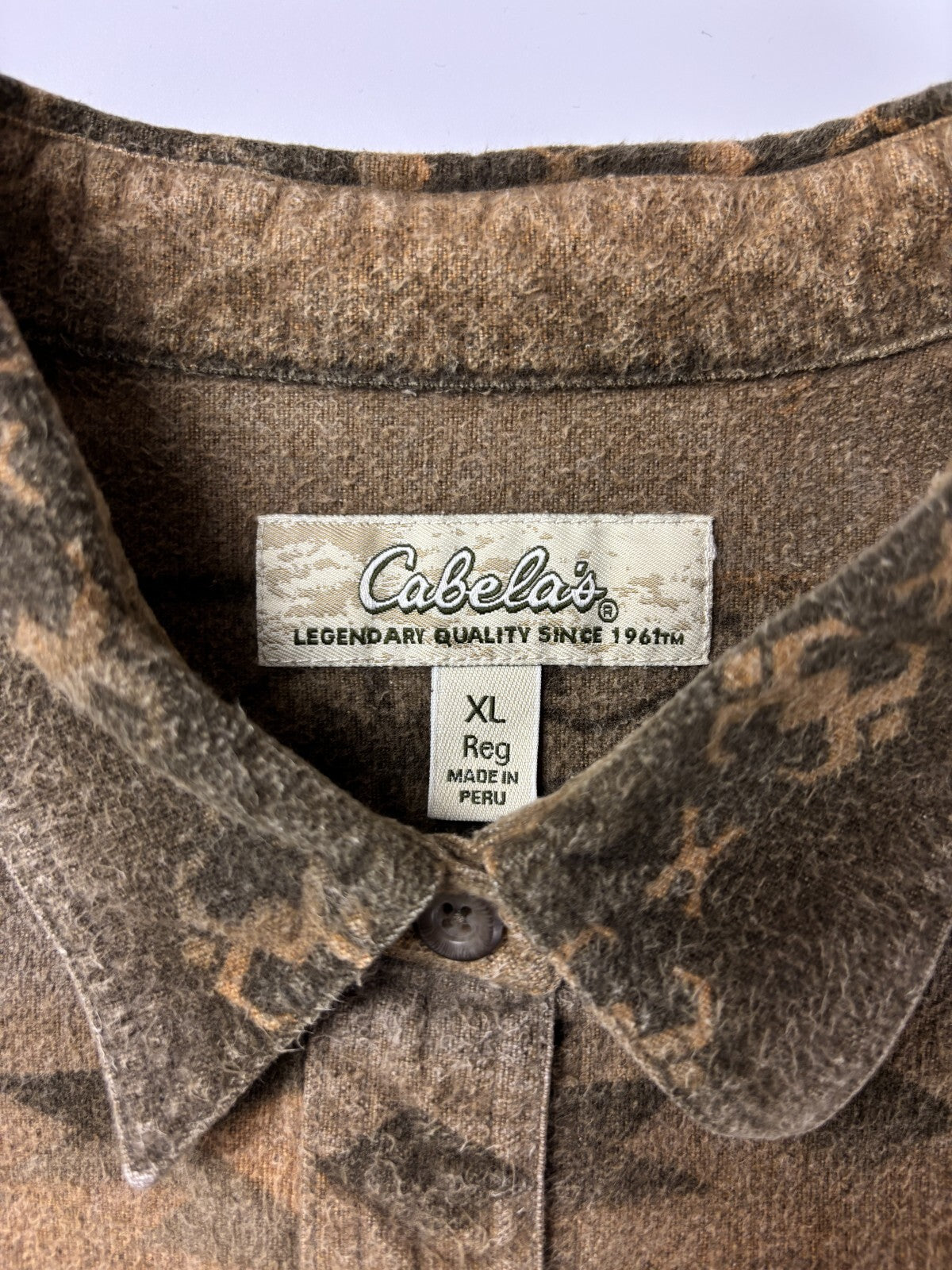 Vintage Cabela's Western Button Up Shirt