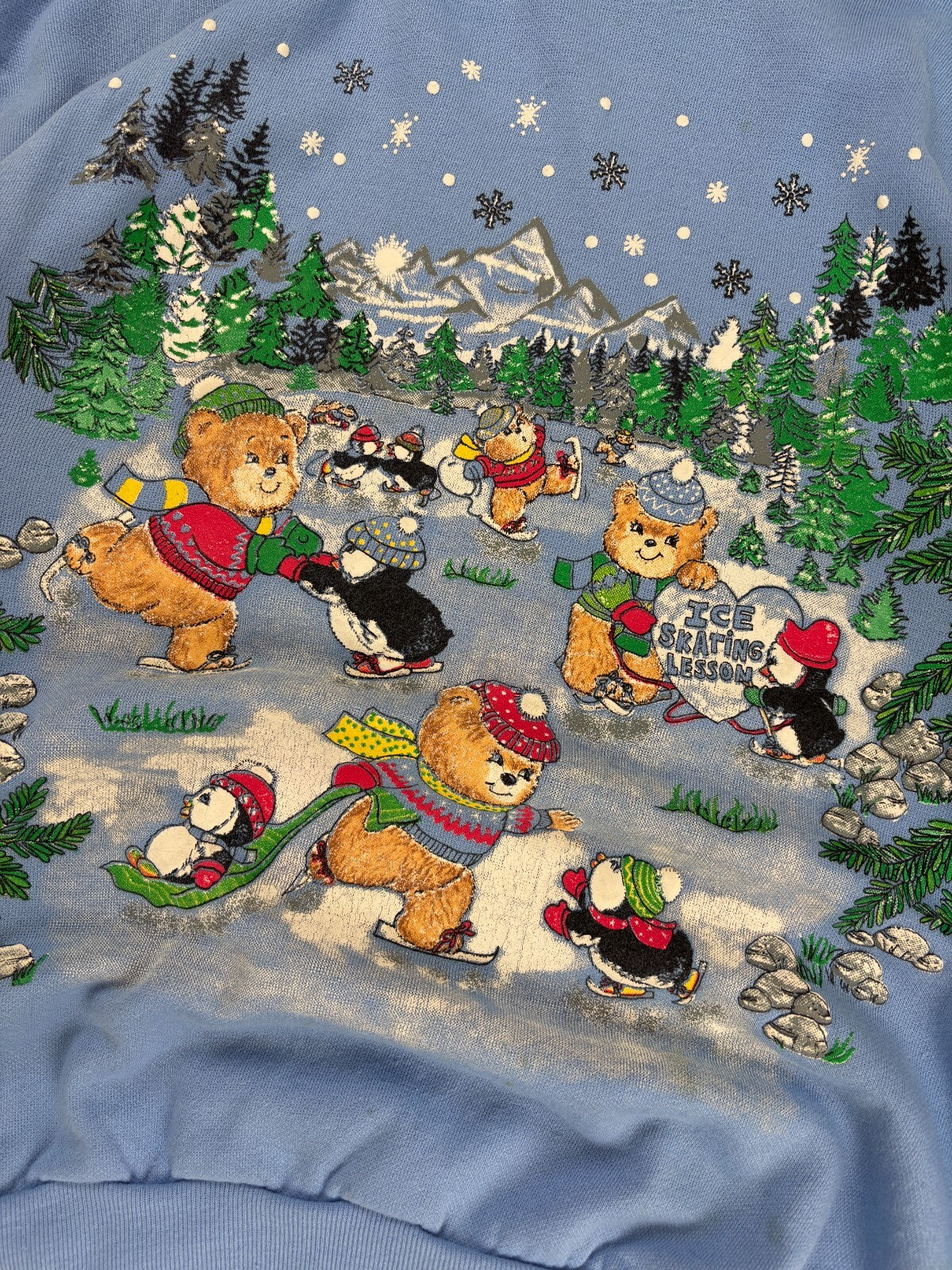 Vintage Cute Bears Sweatshirt