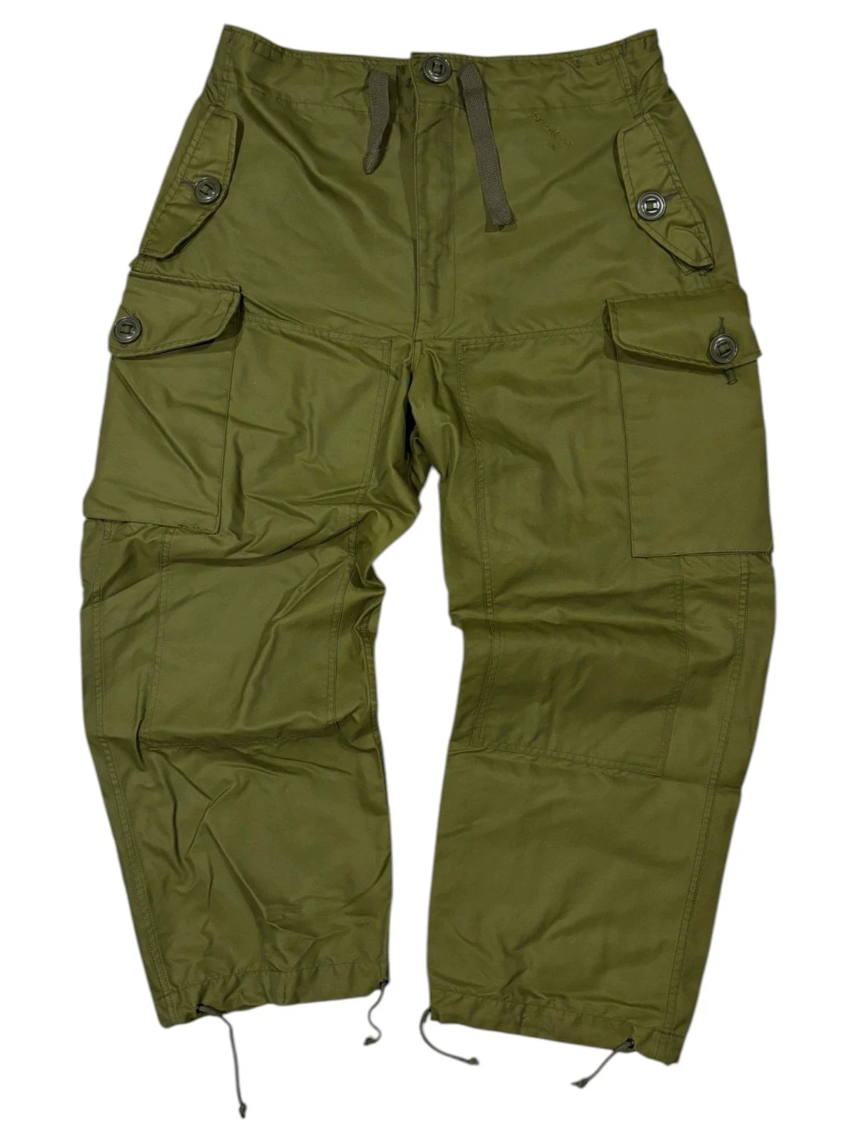 Vintage Military Cargo Pants - 36" - Olive Army Trousers