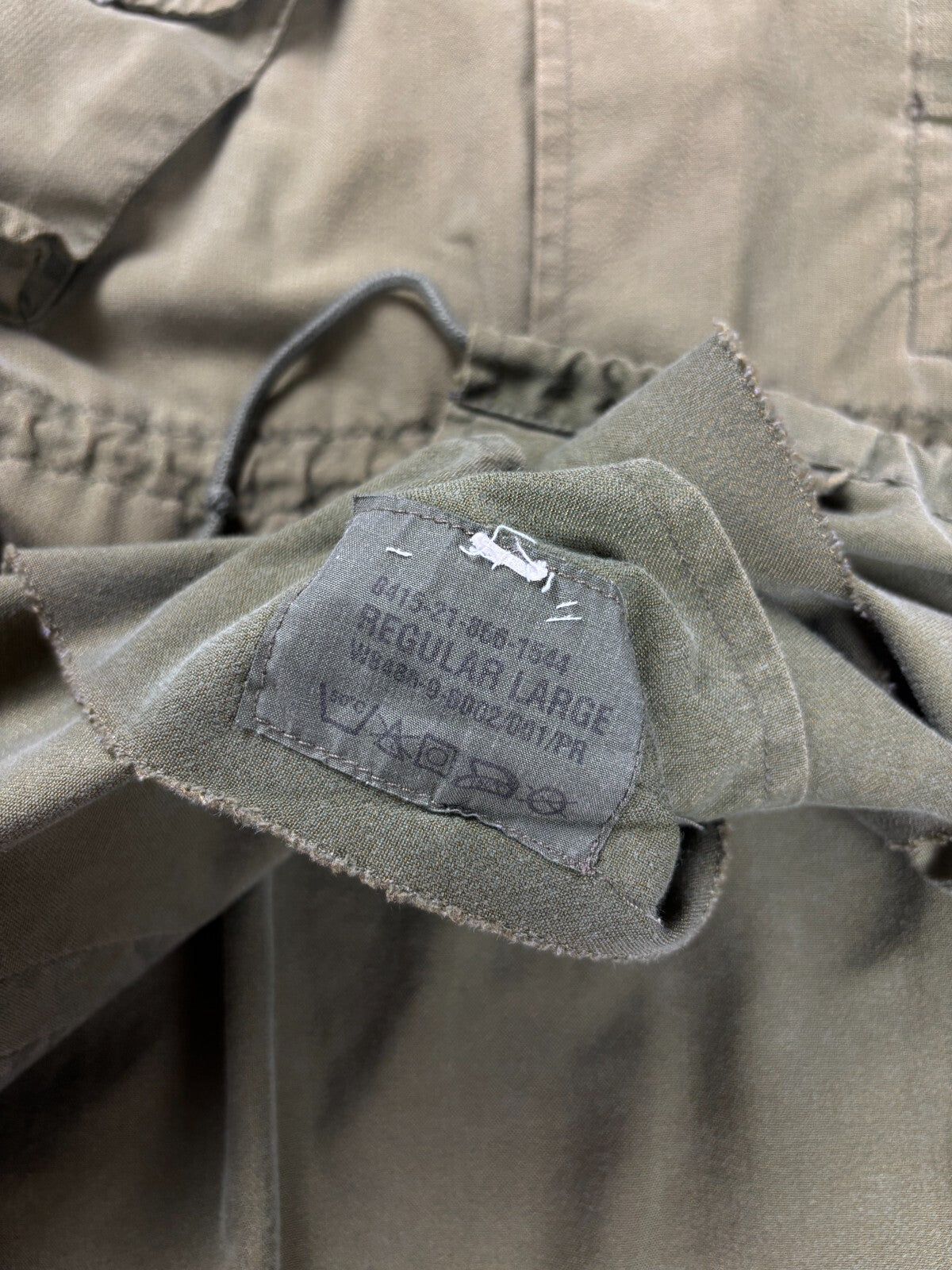 Vintage Military Button Up Jacket