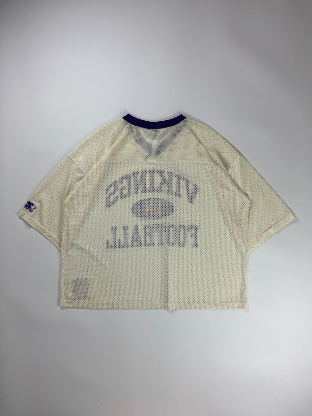 Vintage Starter Minnesota Vikings Cropped Football Jersey