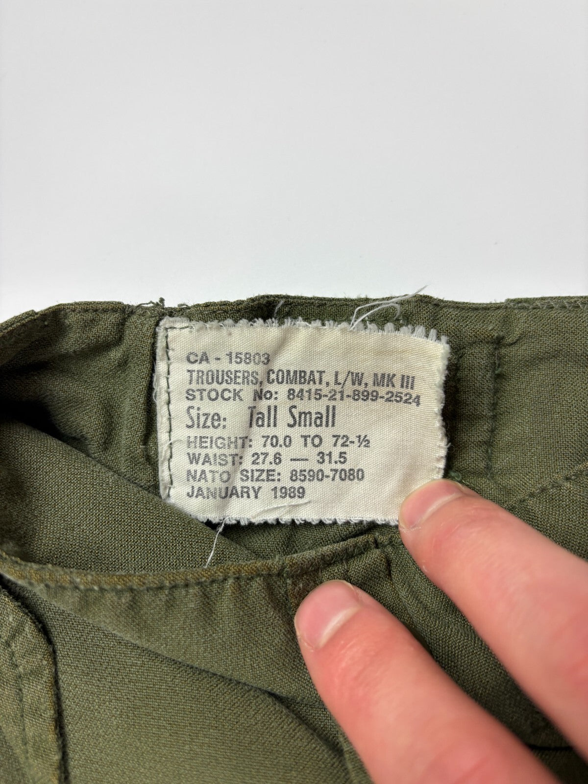 Vintage Military Cargo Pants