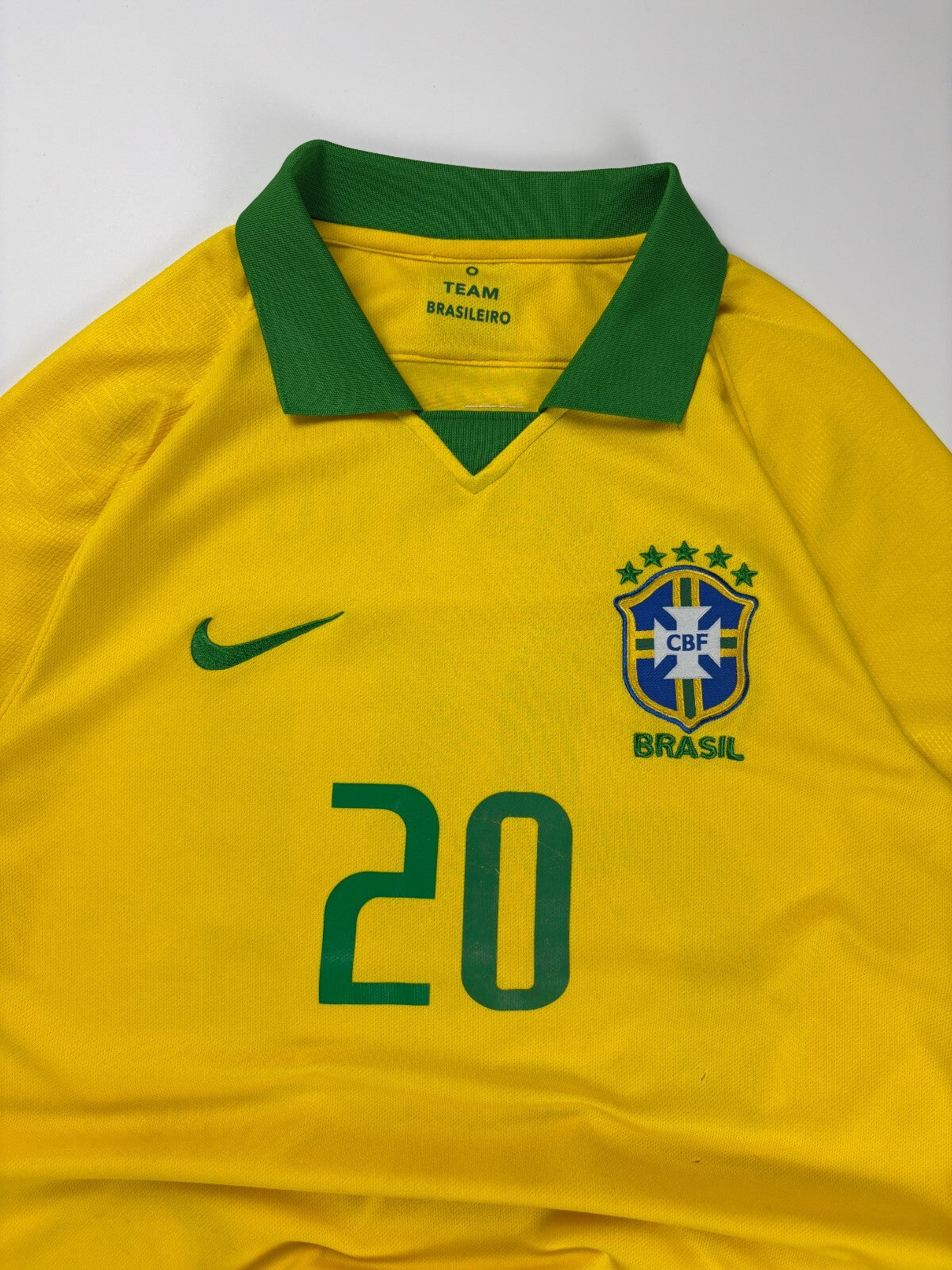 Vintage Nike Brazil Roberto Firmino Soccer Jersey