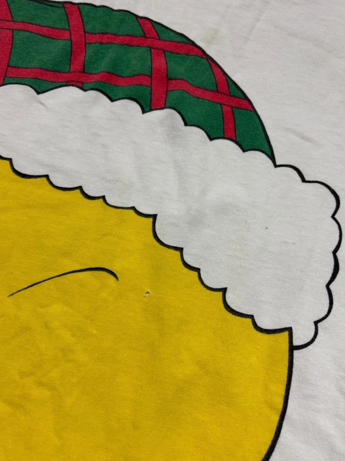 Vintage 1990s Christmas Looney Tunes T Shirt - Tweety Bird - XL - White
