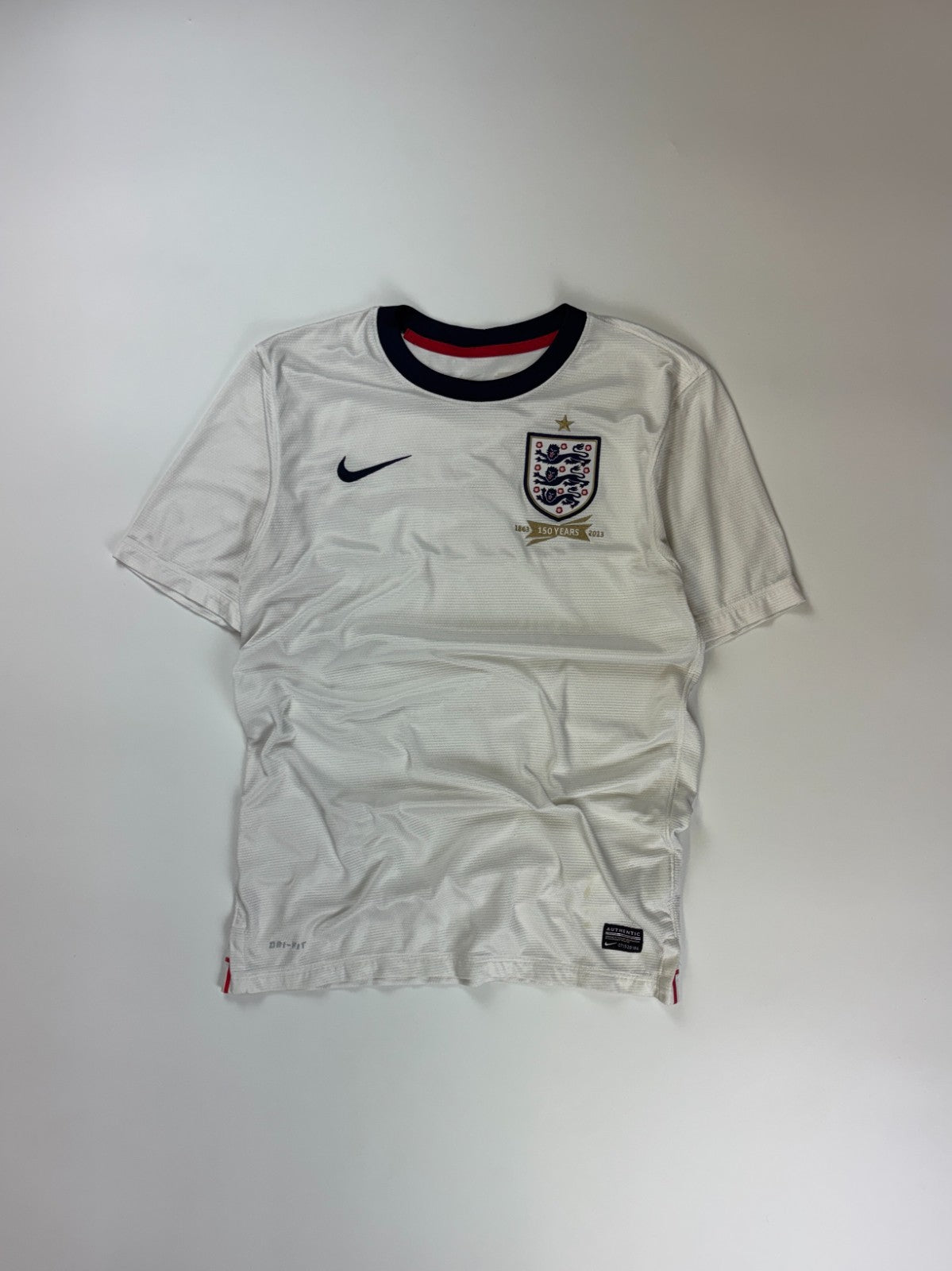 Vintage Nike England Soccer Jersey