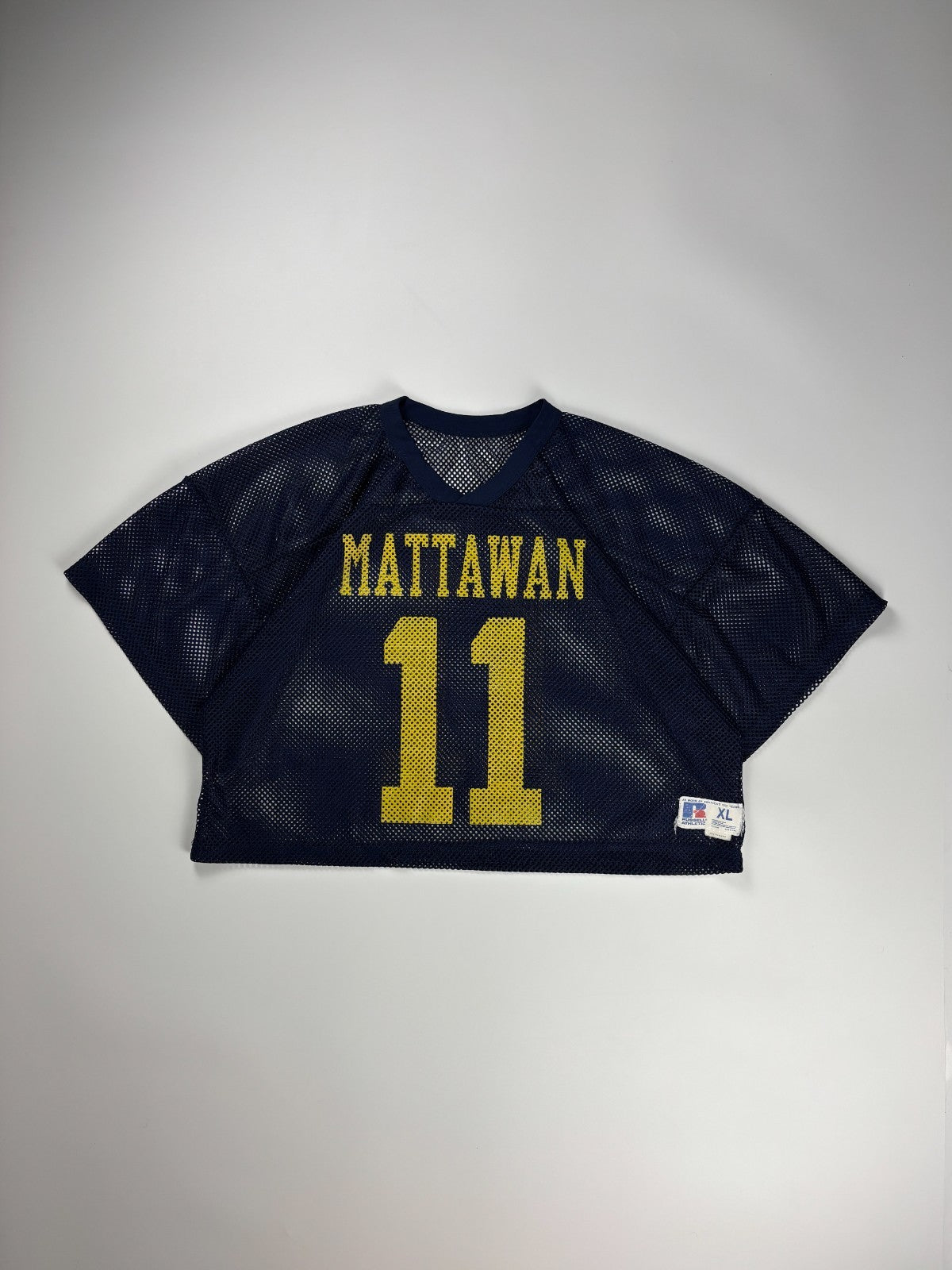 Vintage Mattawan Michigan Cropped Football Jersey