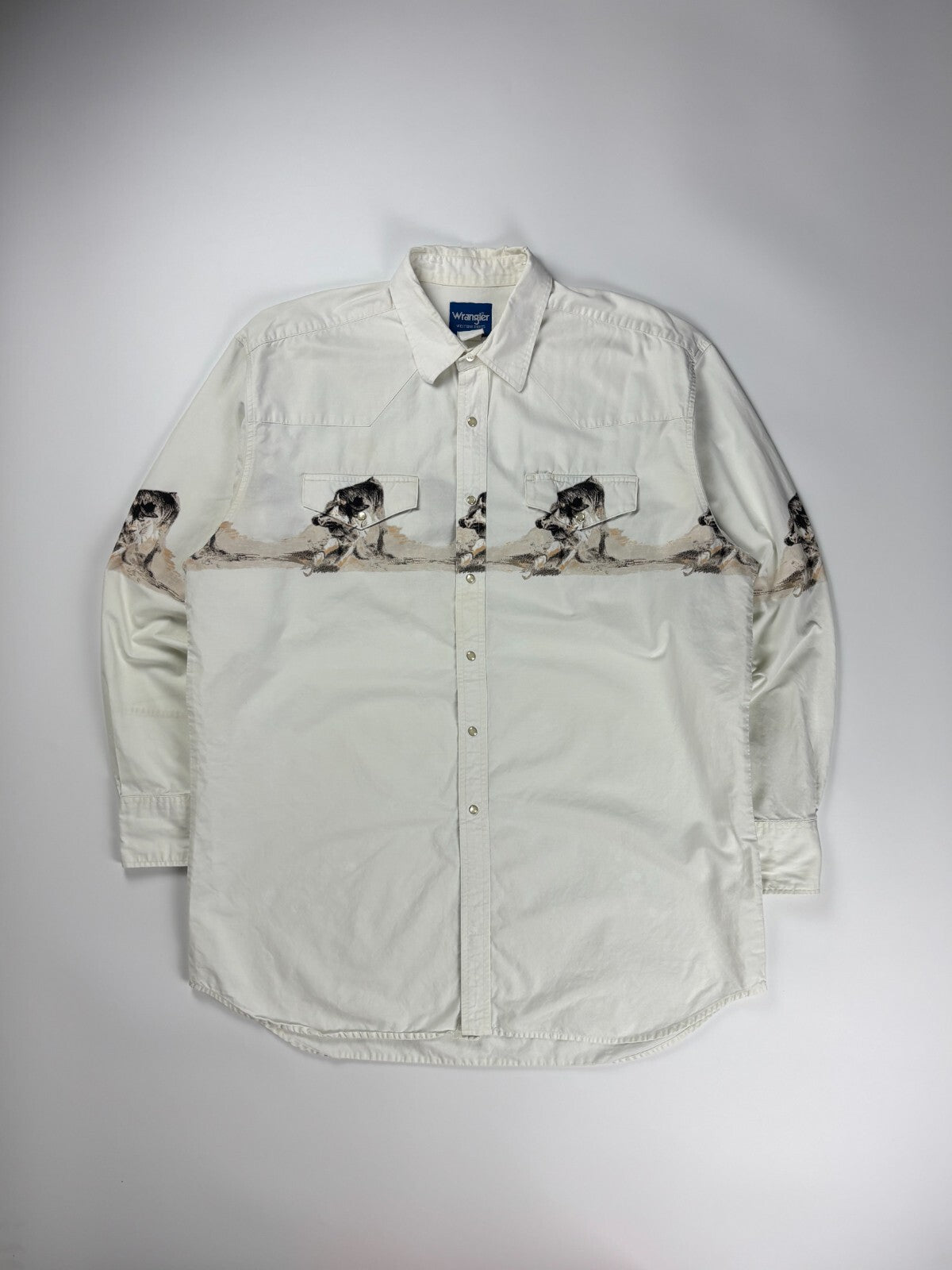 Vintage Wrangler Western Button Up Shirt