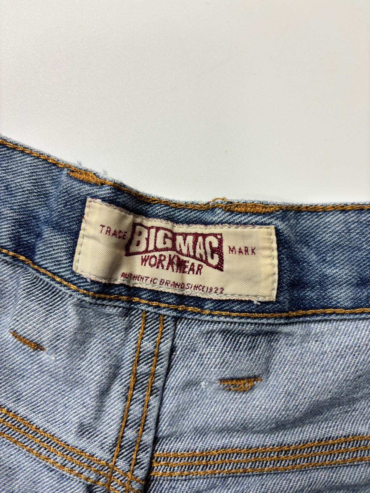 Vintage Big Mac Denim Shorts