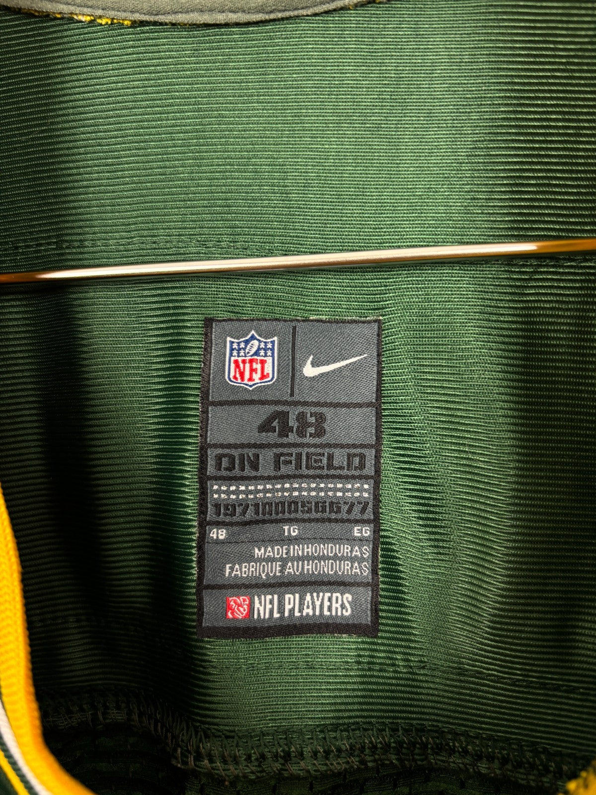 Vintage Nike Green Bay Packers Jersey