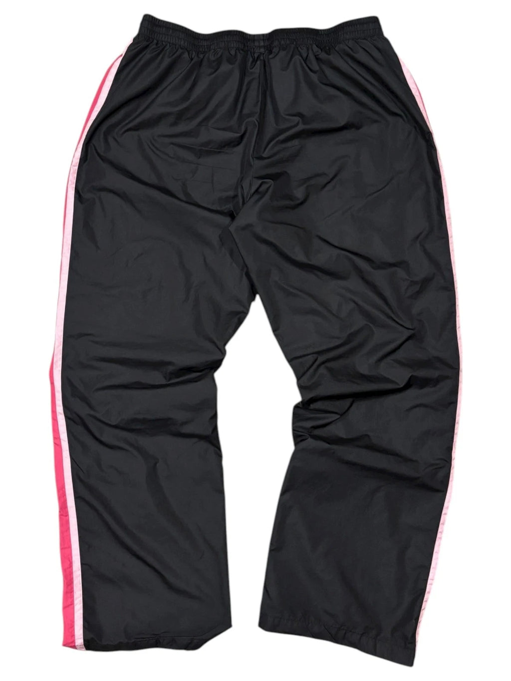 Vintage Y2K Nike Splash Pants - XL - Black Athletic Wear Bottoms