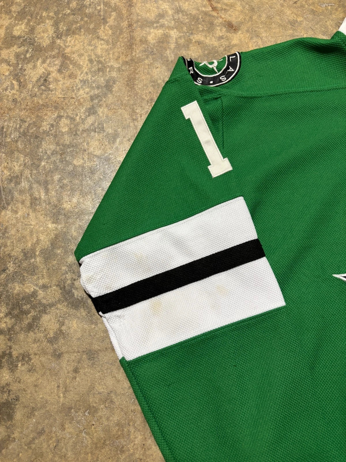 Vintage Dallas Stars Jersey / Patrick Sharp #10 / NHL / Reebok Green Size Large