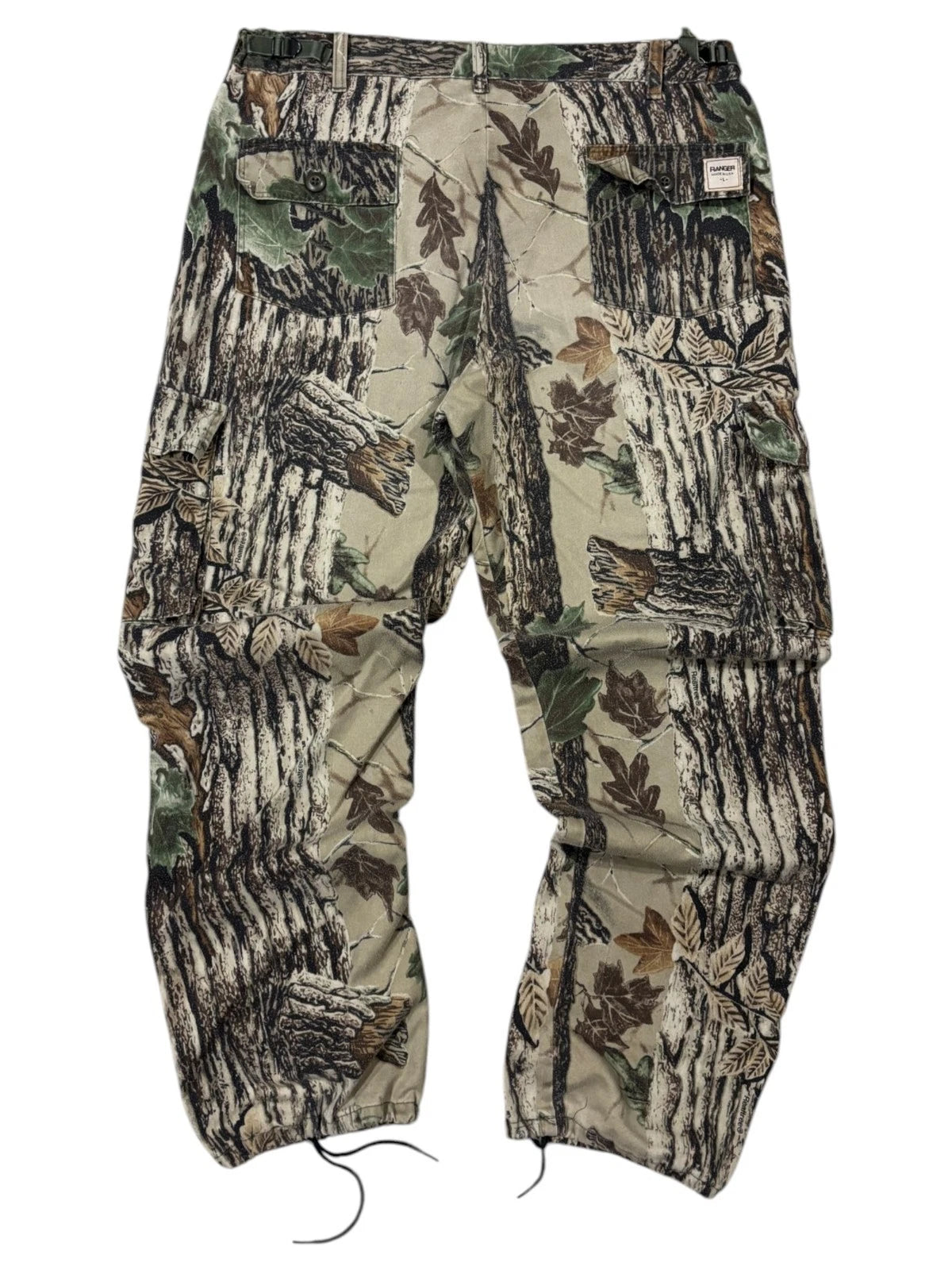 Vintage Real Tree Camo Pants - Large - Adjustable Trousers