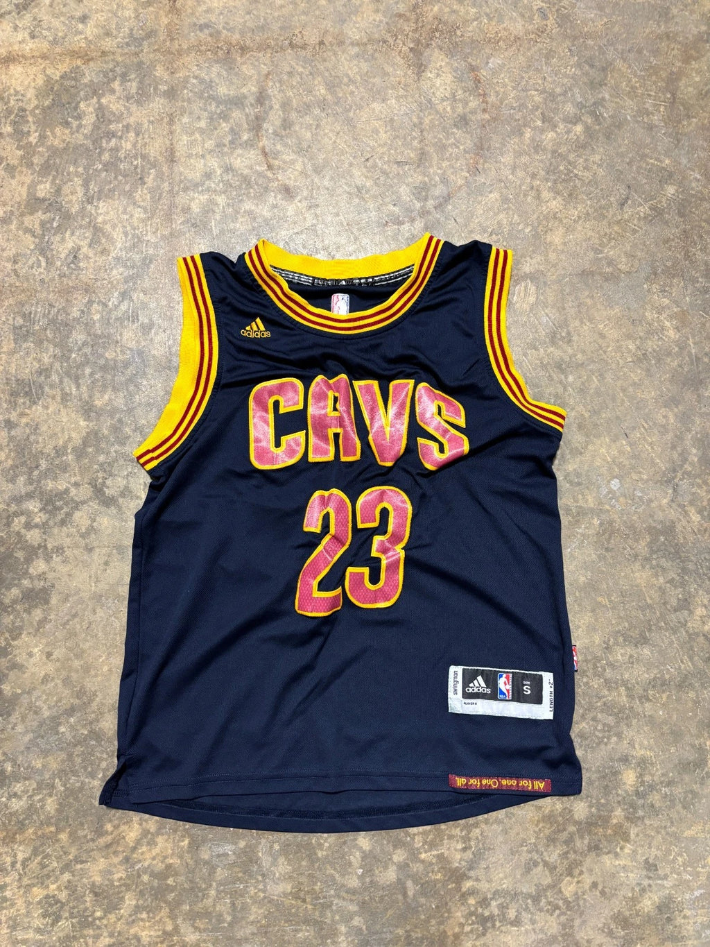 Vintage Cleveland Cavaliers Jersey / Lebron James #23 / NBA Adidas Blue / Small
