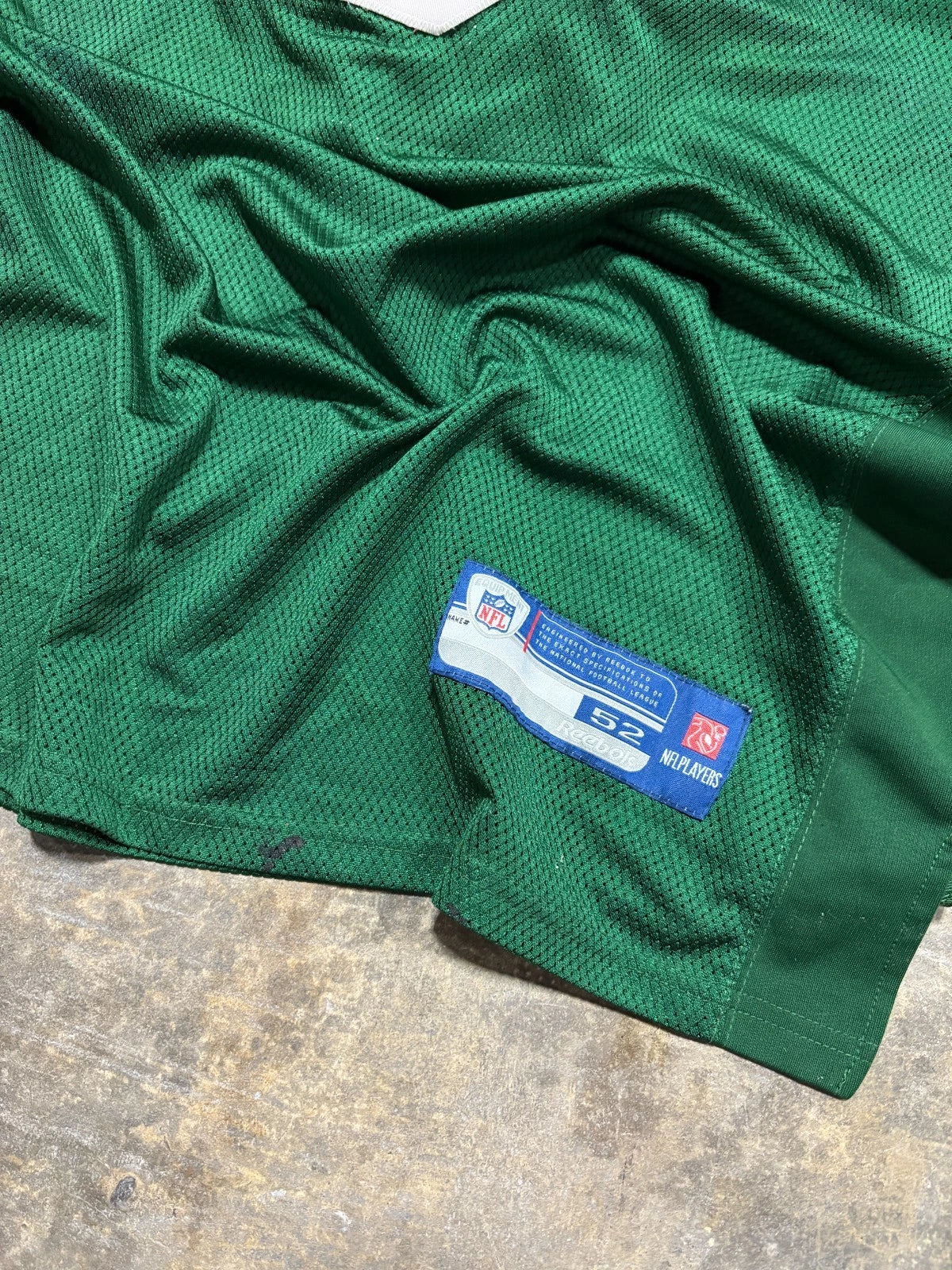 Vintage New York Jets Jersey / Mark Sanchez #6 / NFL Football / Green Size Large