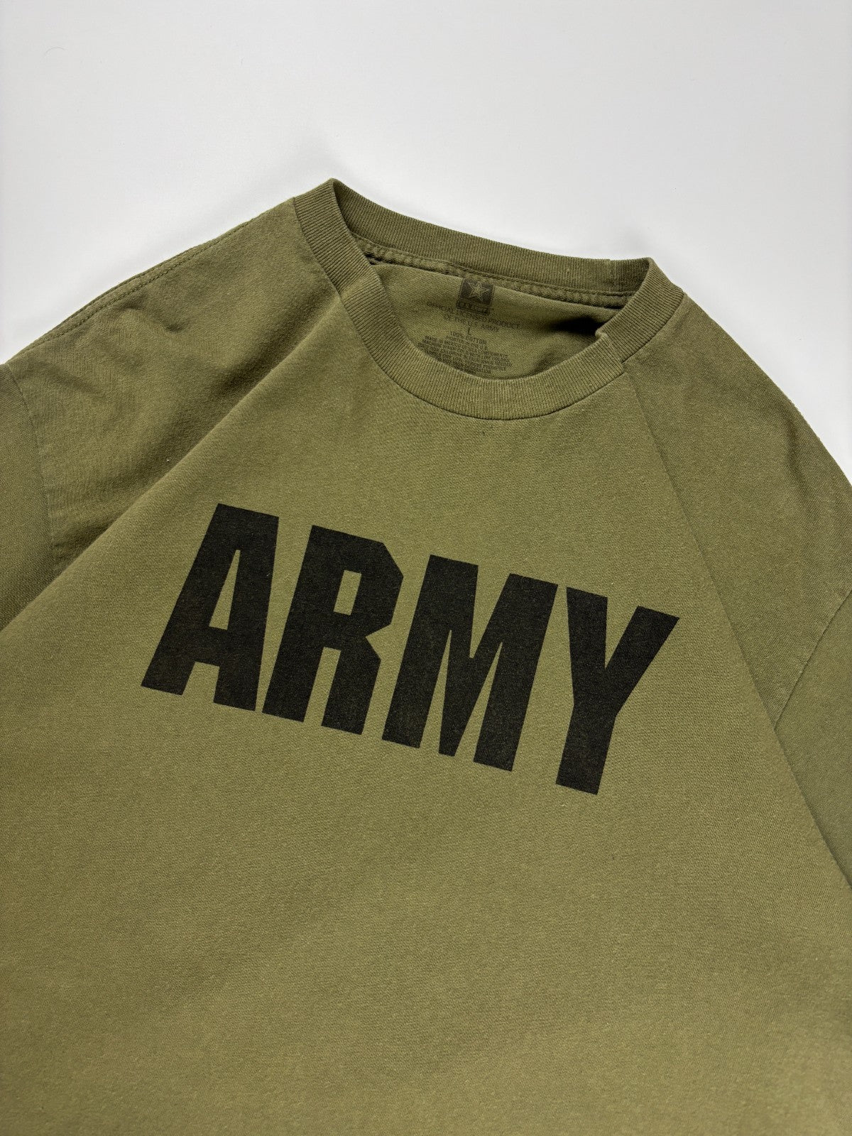 Vintage ARMY Cropped Tee