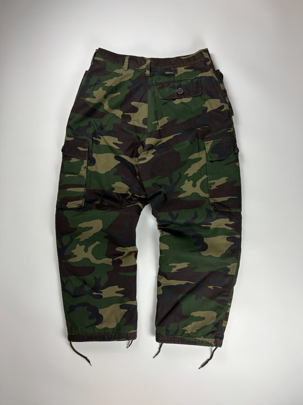 Vintage Military Insulated Cargo Camo Pants