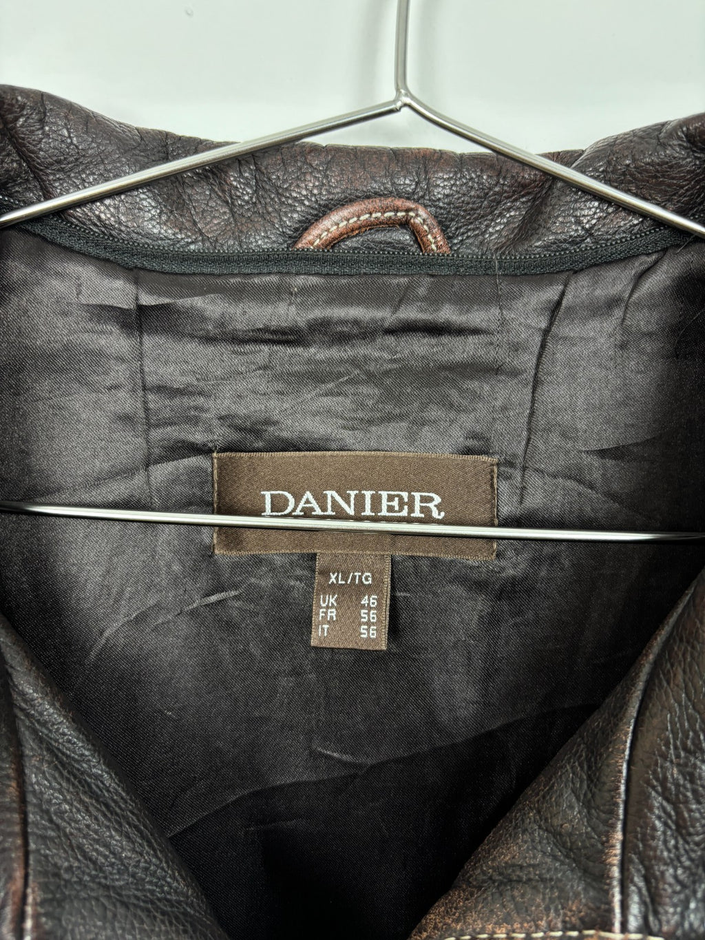 1990s Vintage Danier Leather Biker Jacket