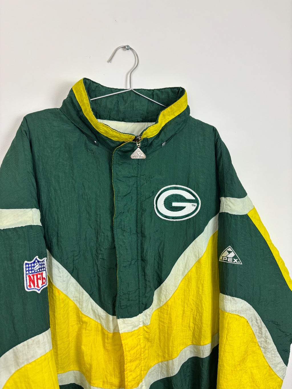 1990s Vintage Apex Green Bay Packers Jacket
