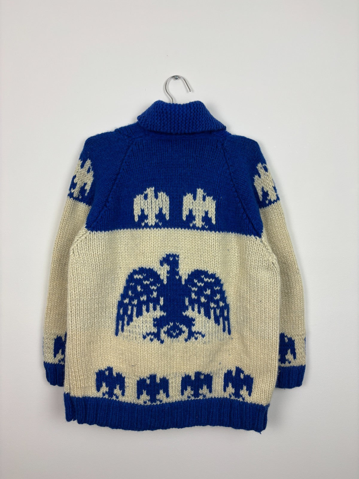1960s Vintage Hand Knit Cowichan Sweater
