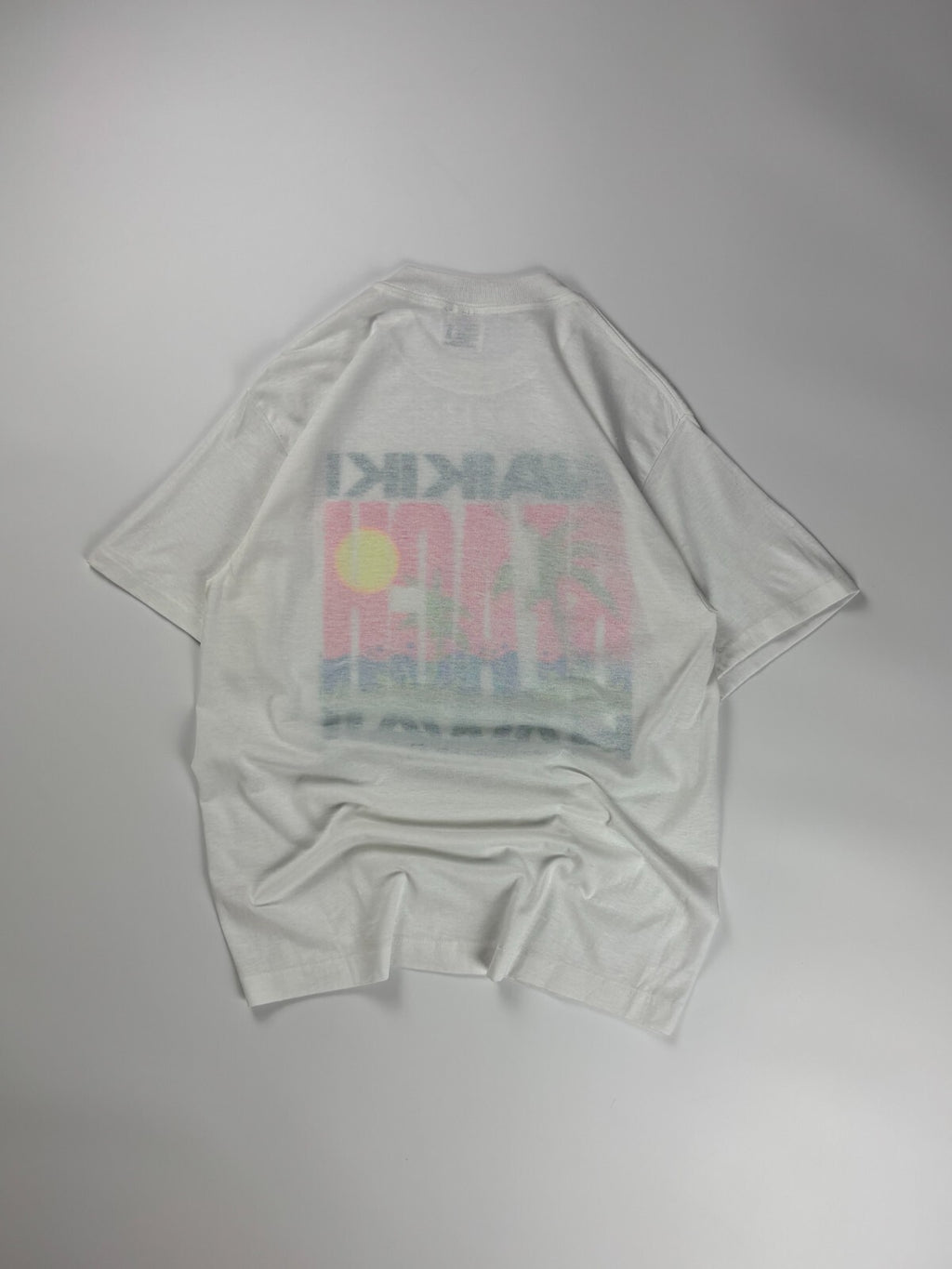 Vintage Hawaii Waikiki Beach Tee
