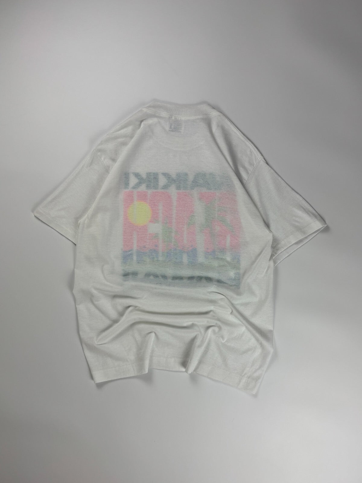 Vintage Hawaii Waikiki Beach Tee