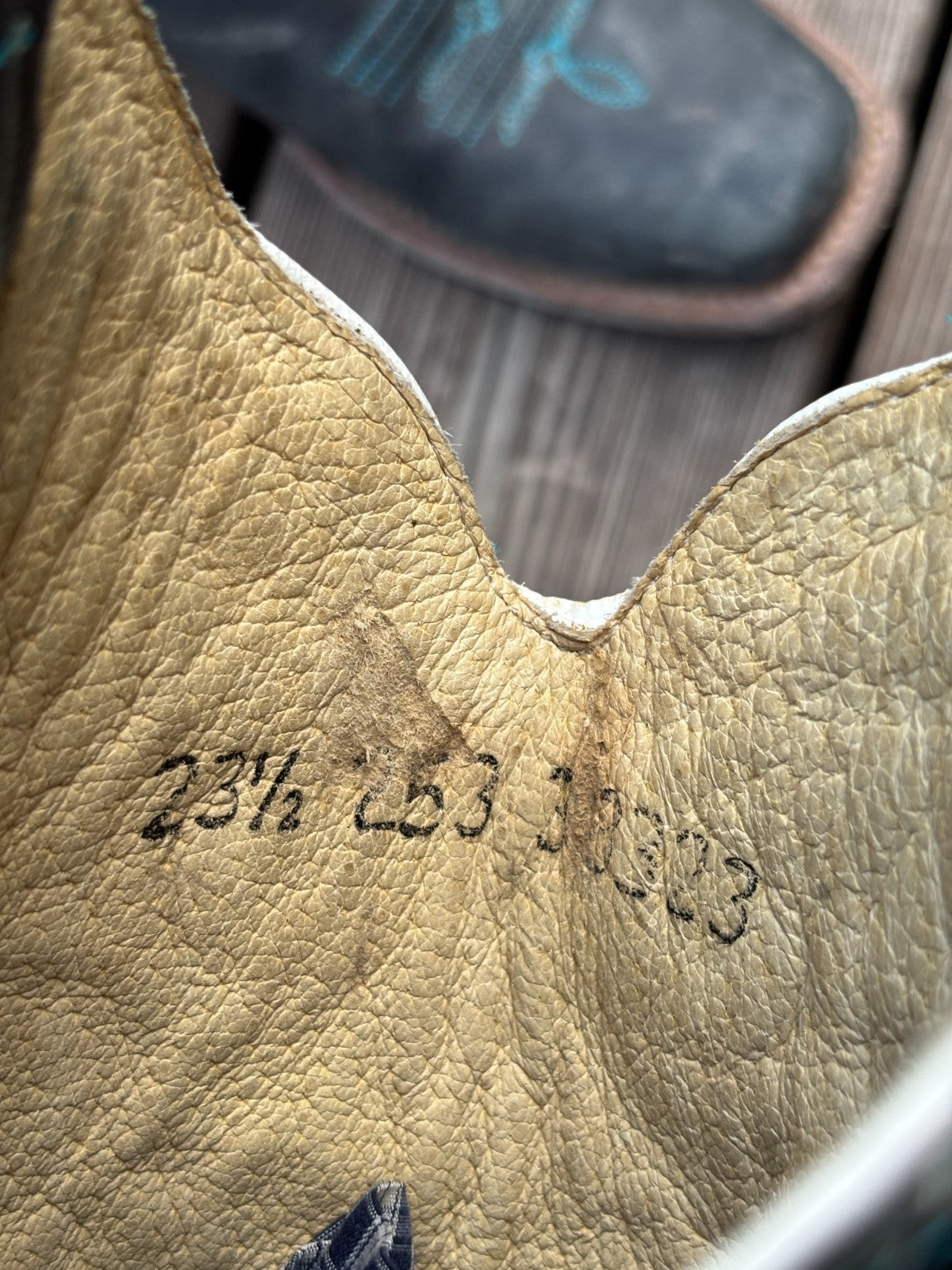 Vintage Reyme Leather Cowboy Boots