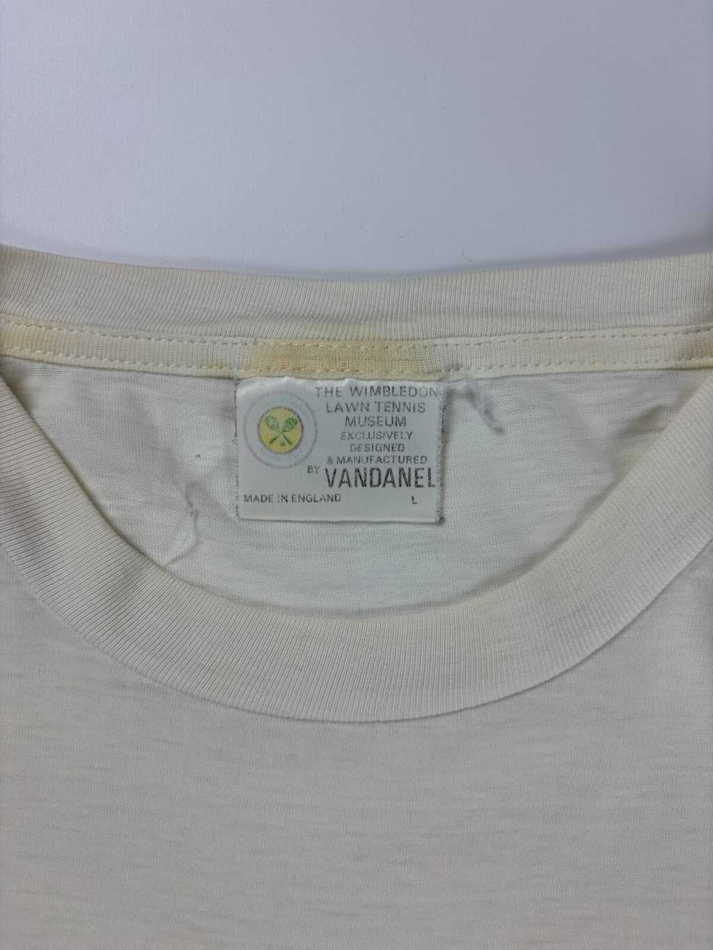 Vintage 1990 Wimbledon Tennis Tee