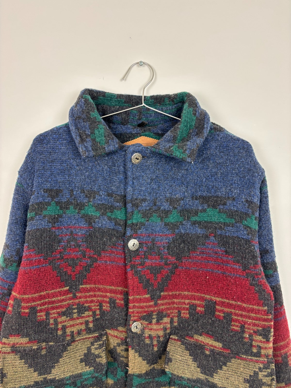 Vintage Woolrich Wool Blanket Jacket