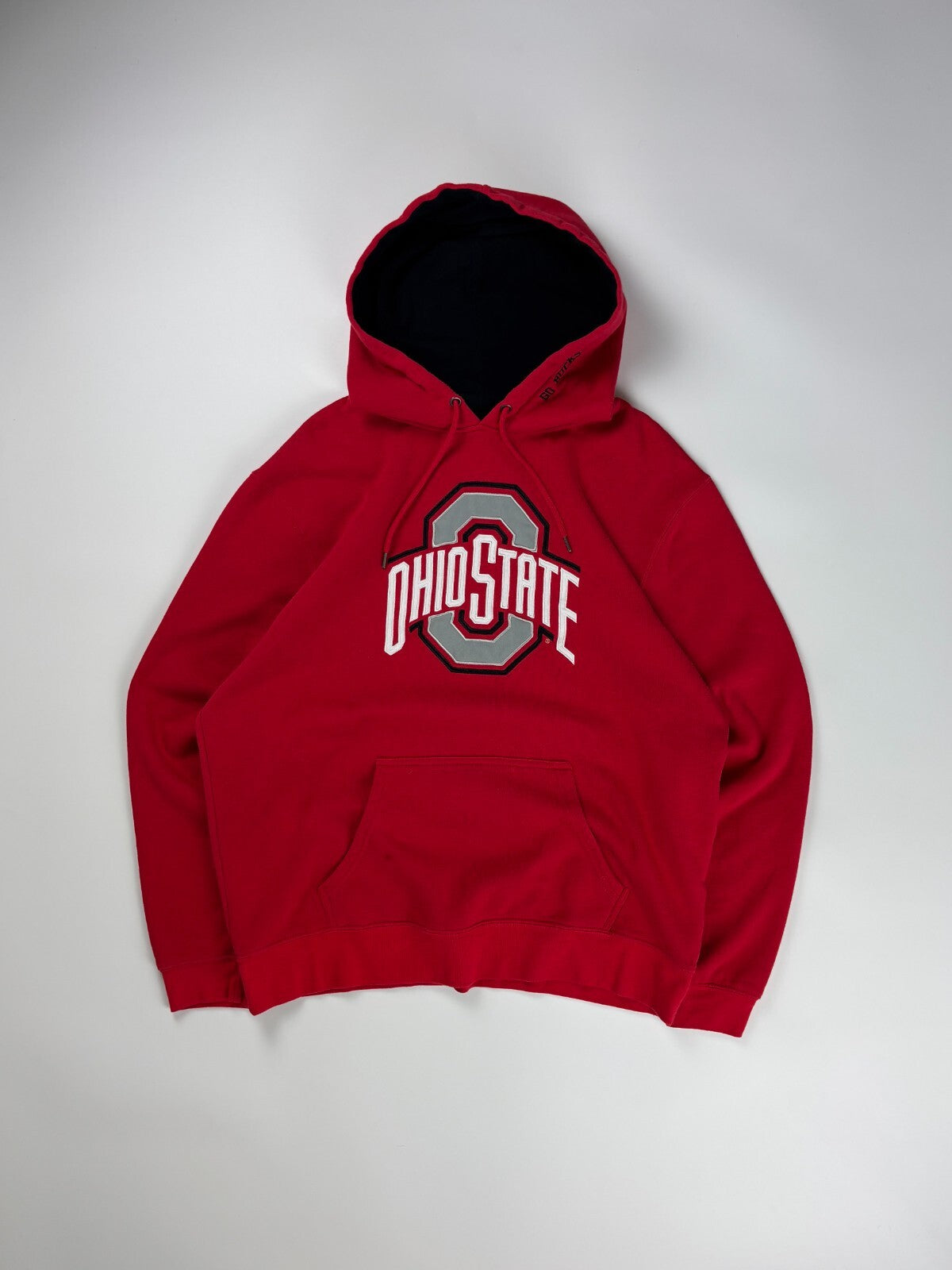 Vintage Ohio State University Hoodie / NCAA Collegiate Sweater / Buckeyes XL Red