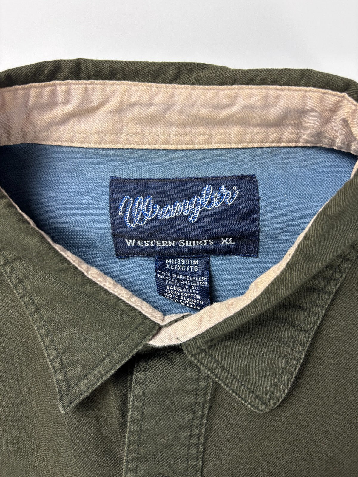 Vintage Wrangler Western Button Up Shirt