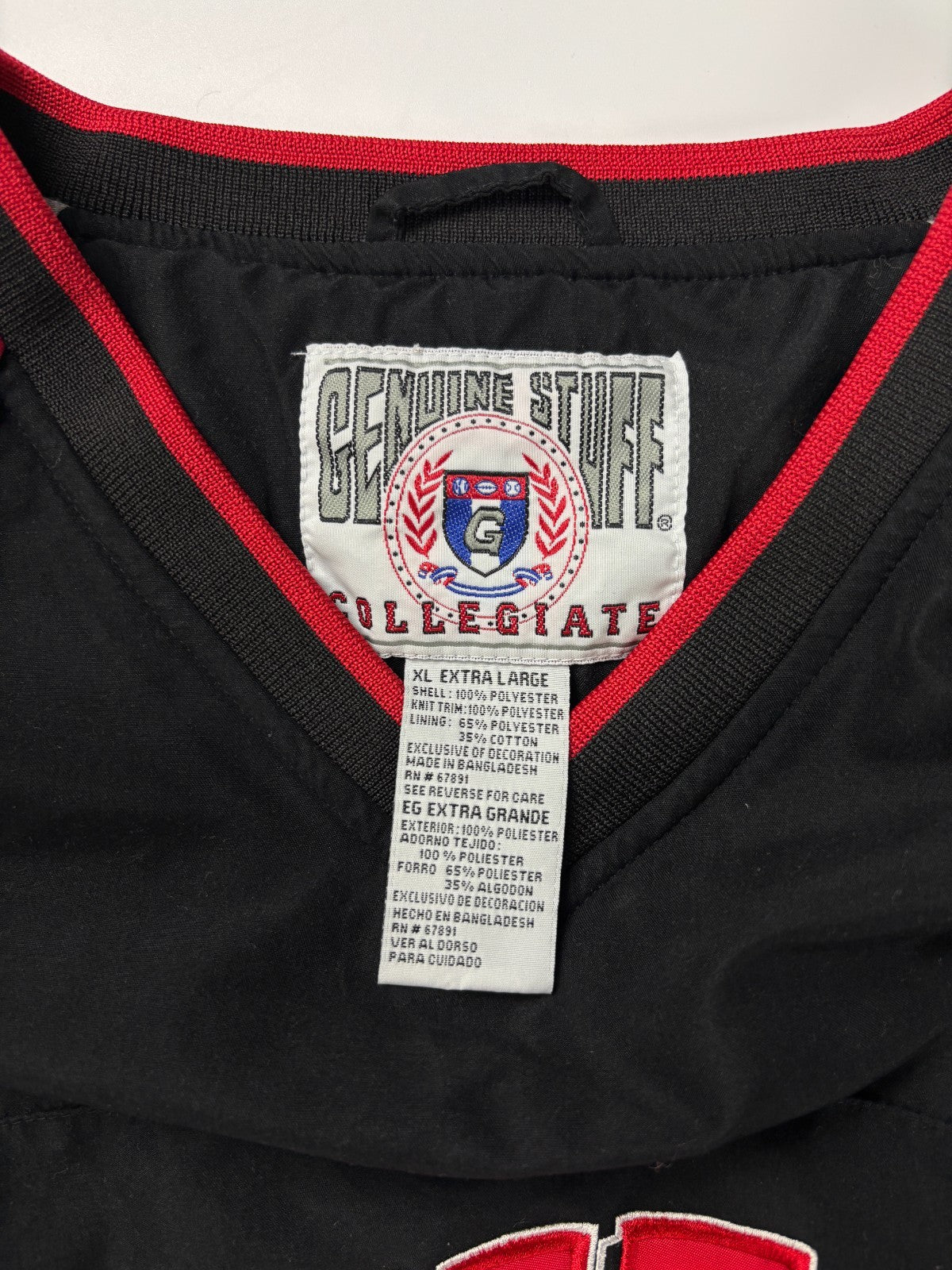 Vintage Wisconsin Badgers Windbreaker Jacket