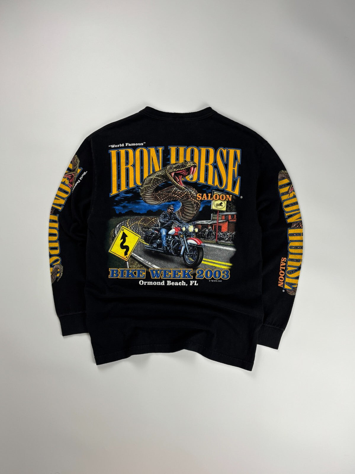 Vintage Iron Horse Bike Week Tee