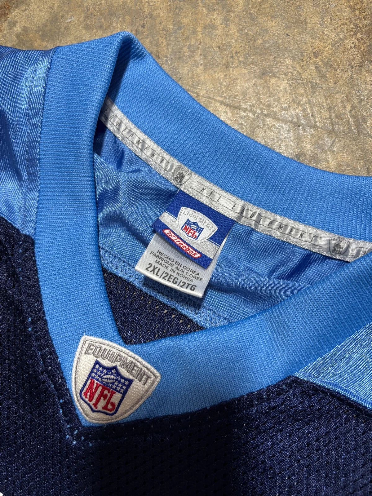 Vintage Tennessee Titans Jersey / Eddie George #27 / NFL Reebok / Blue Size 2XL